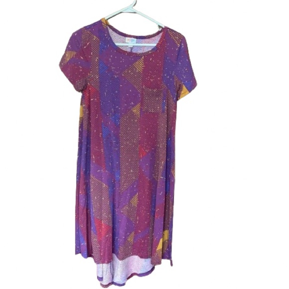 LuLaRoe Carly Dress Multi-color Size XS